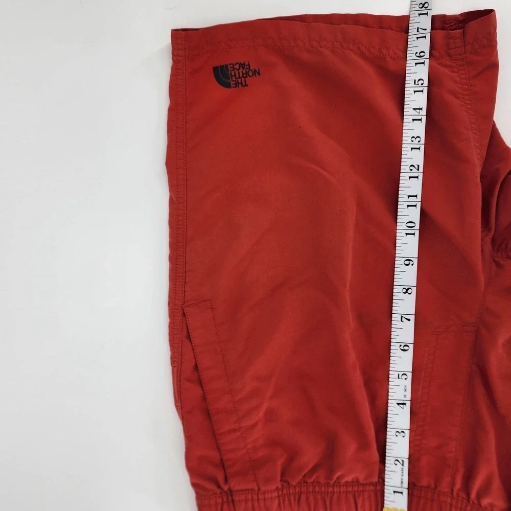 The North Face Mens Large Regular Fit Swim Trunks‎ Shorts Red Outdoor Beach Pool